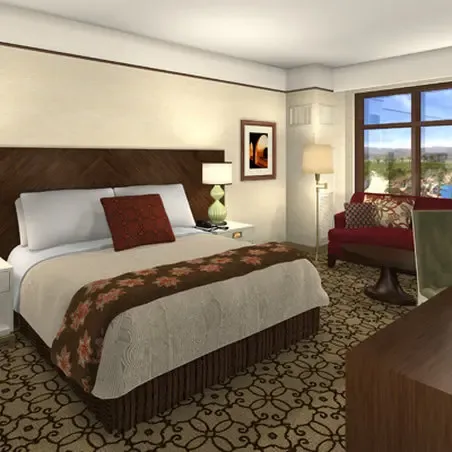Heritage room details and hotel interior layout